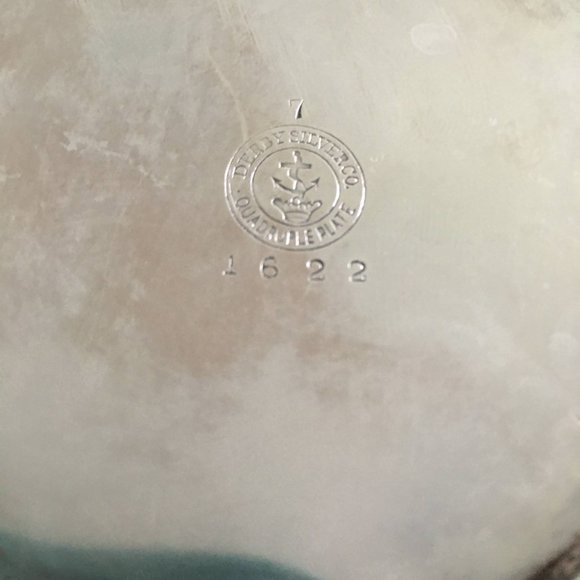 Antique Quadruple Silver Plated Tea Pot- Derby Silver Co - Picture 2 of 3